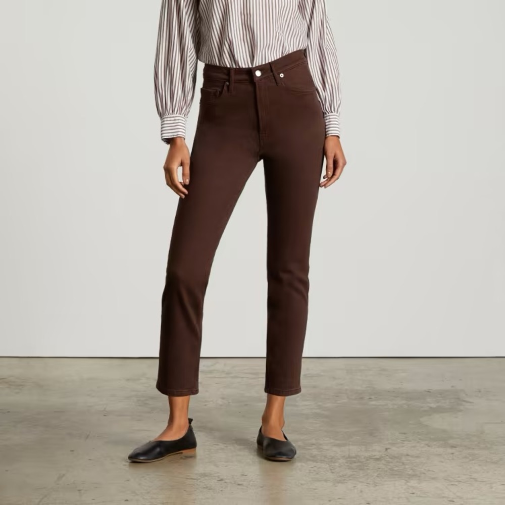 Everlane The Original Cheeky® Jean / brown / NWT